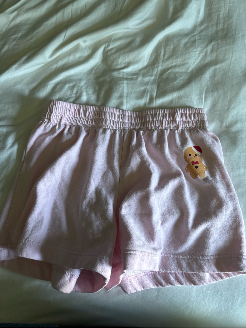 Women’s Pink Elastic-Waist Casual Shorts